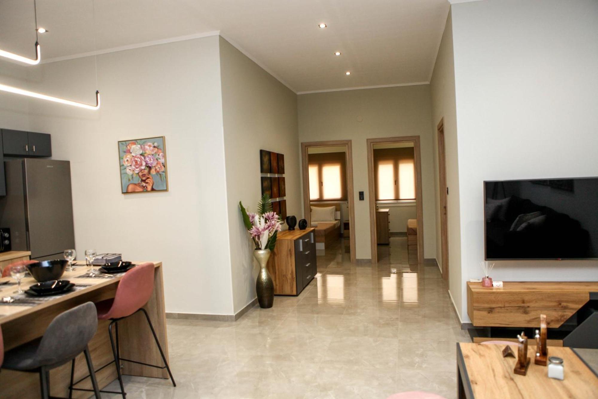 Golden Living Apartment Chrysoupolis Eksteriør billede