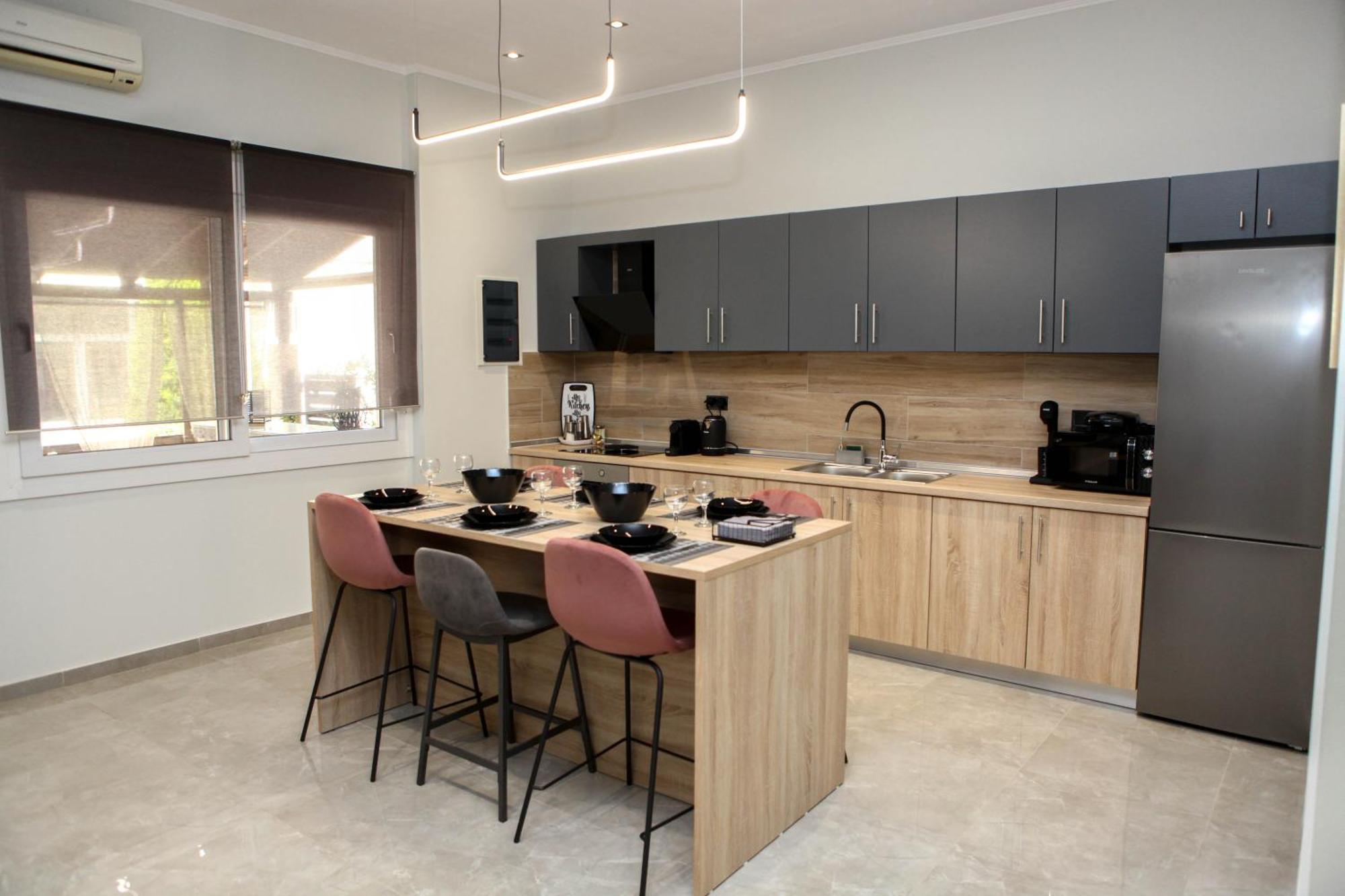 Golden Living Apartment Chrysoupolis Eksteriør billede